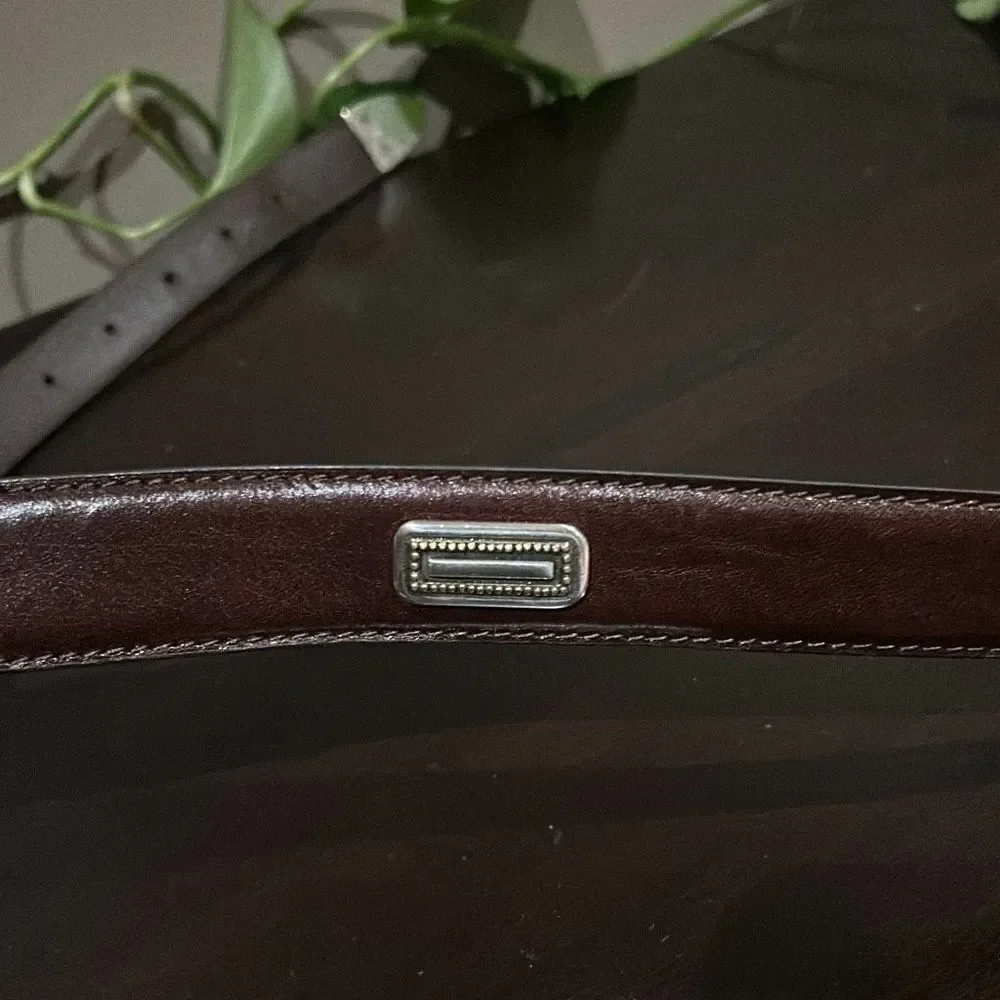 Vintage Fossil Men’s Brown Leather Western Cowboy Belt 40”